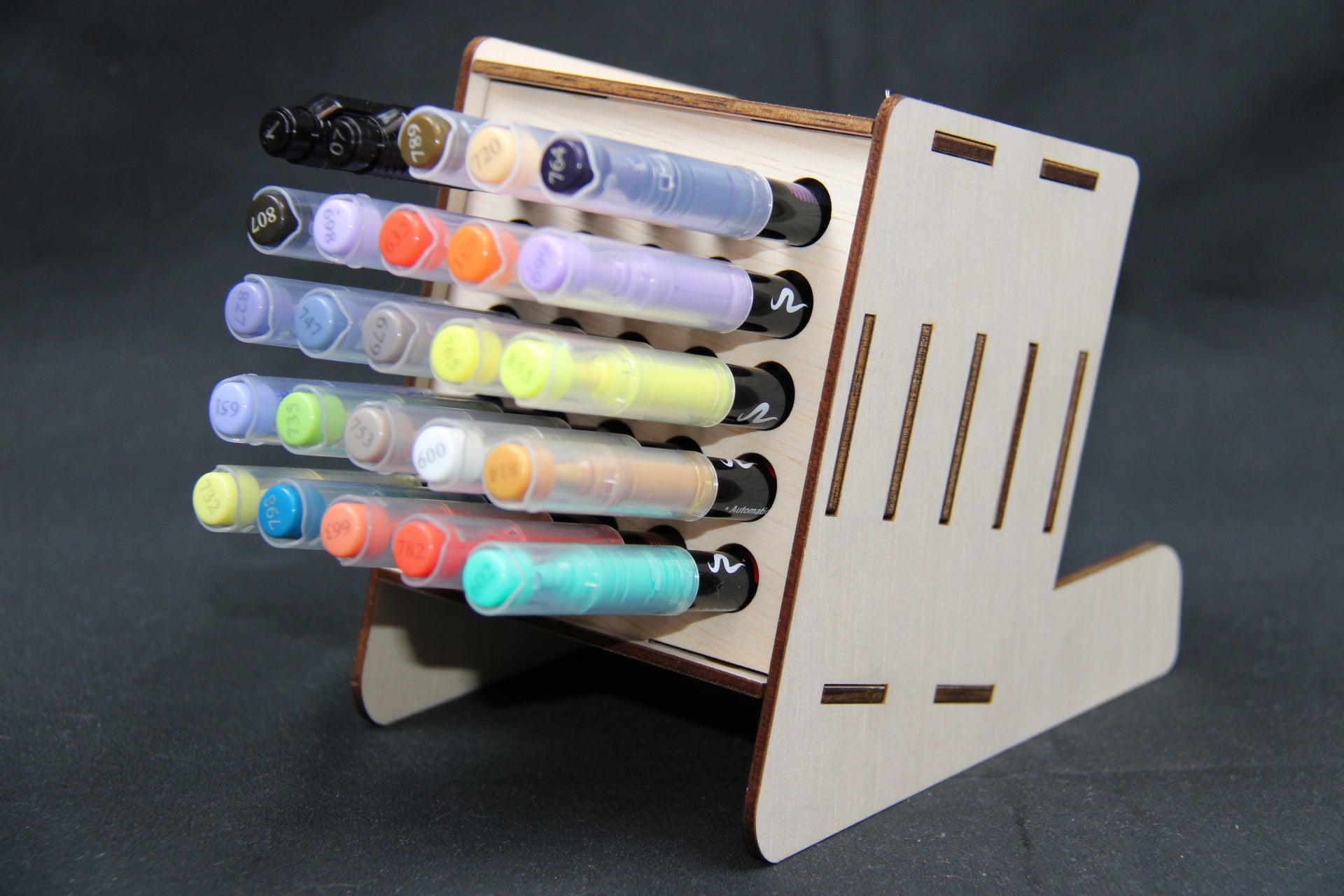 Houten stiften organizer voor Guangna set van 25 stuks