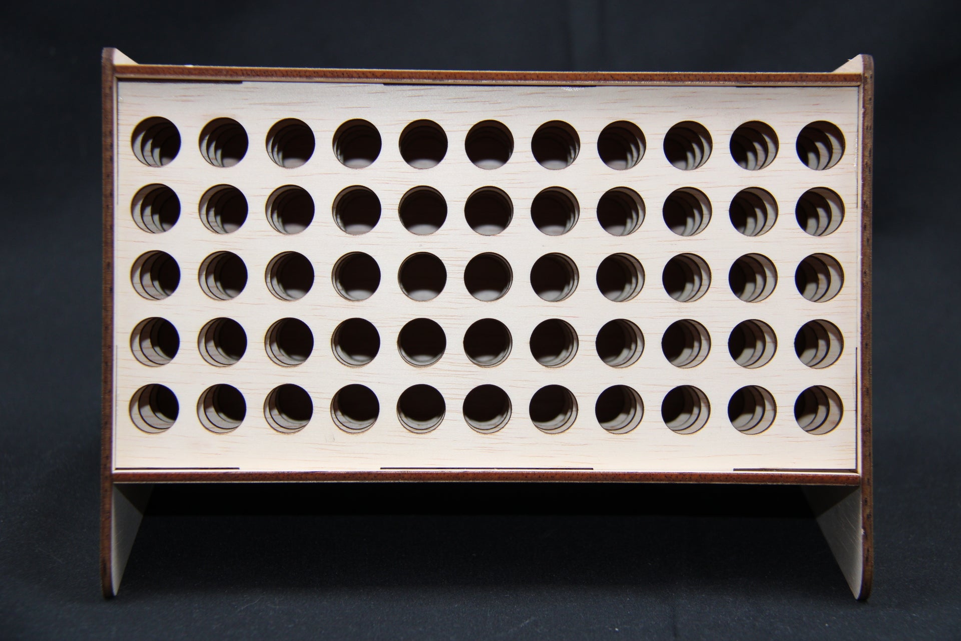 Houten stiften organizer voor guangna set van 55 stuks