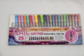 Guangna Nail-Art Set – 24 Farben + 1 Fixierstift