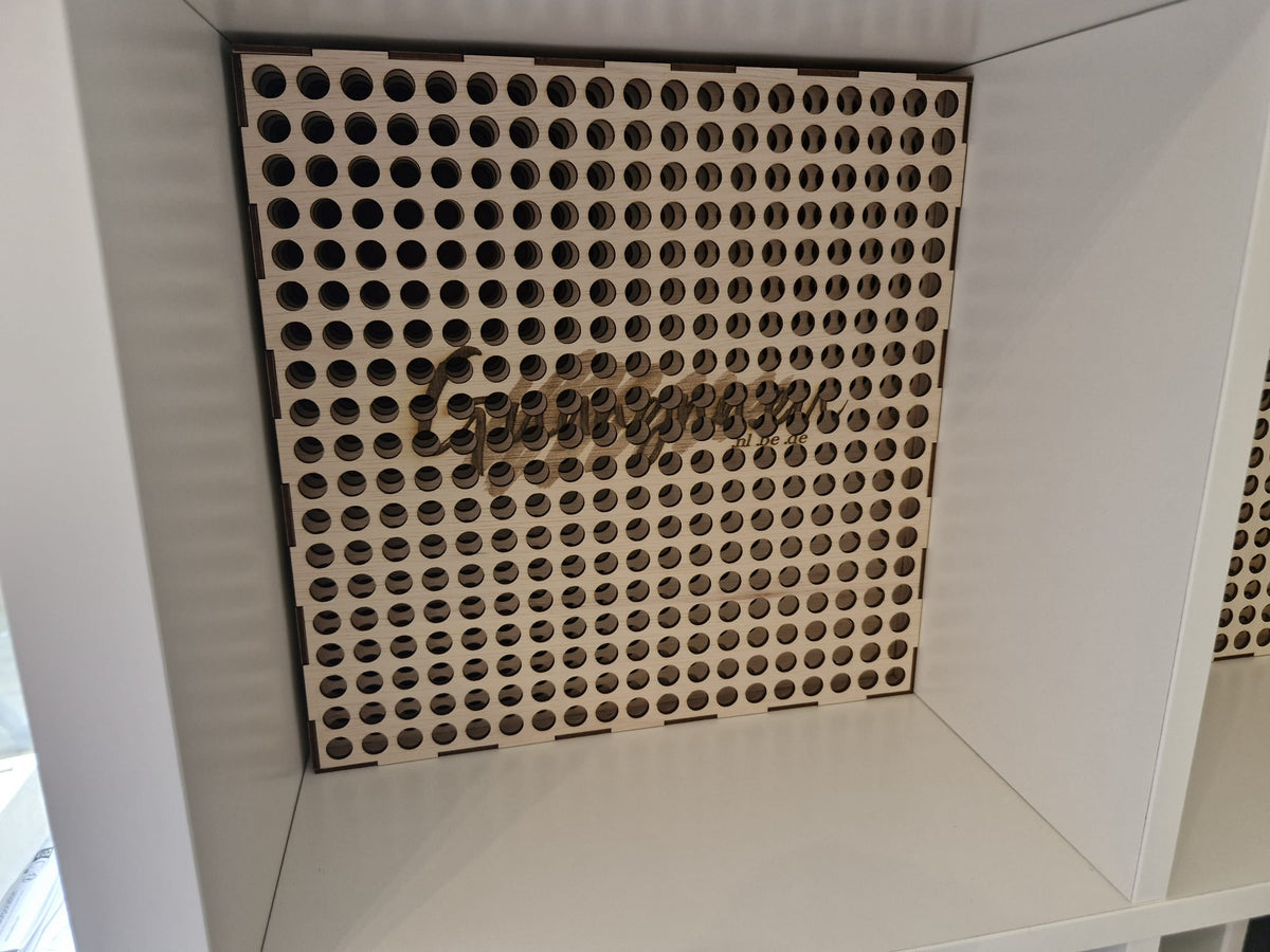 Holz-Stifte-Organizer für Würfelregale (KALLAX) – Geeignet für bis zu 361 Stifte 🎨