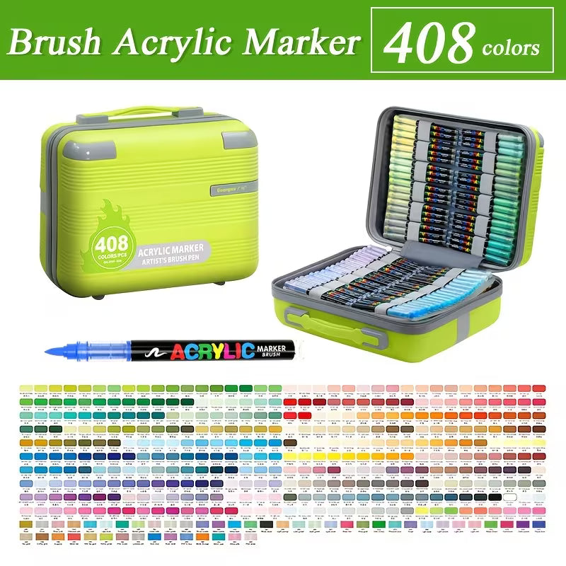 Guangna Brush Markers set 408
