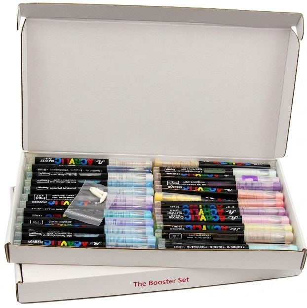 The Booster Set: Von 72 auf 120 Farben – Null doppelte Marker!
